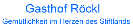 Gasthof R�ckl